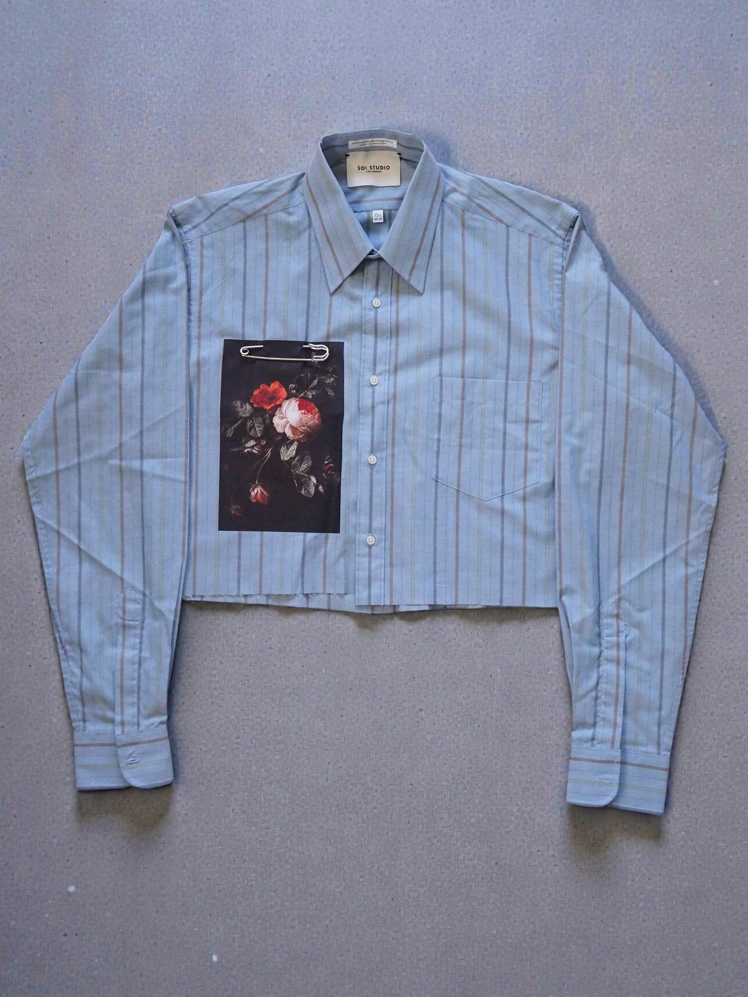 Reworked YSL Flower Shirt – Soi Studio Reworked YSL Flower Shirt – Soi Studio