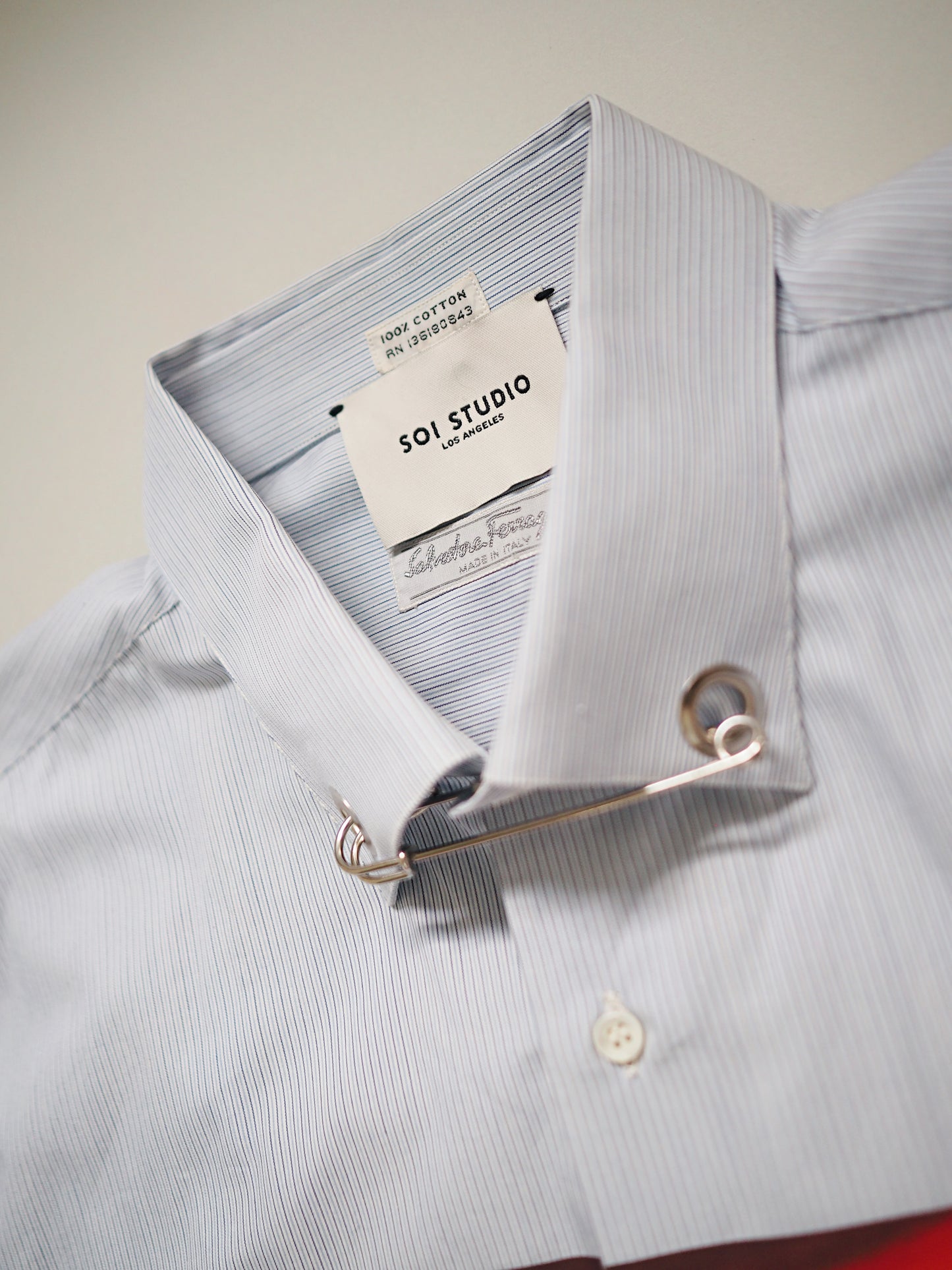 Reworked Printed Shirt #7