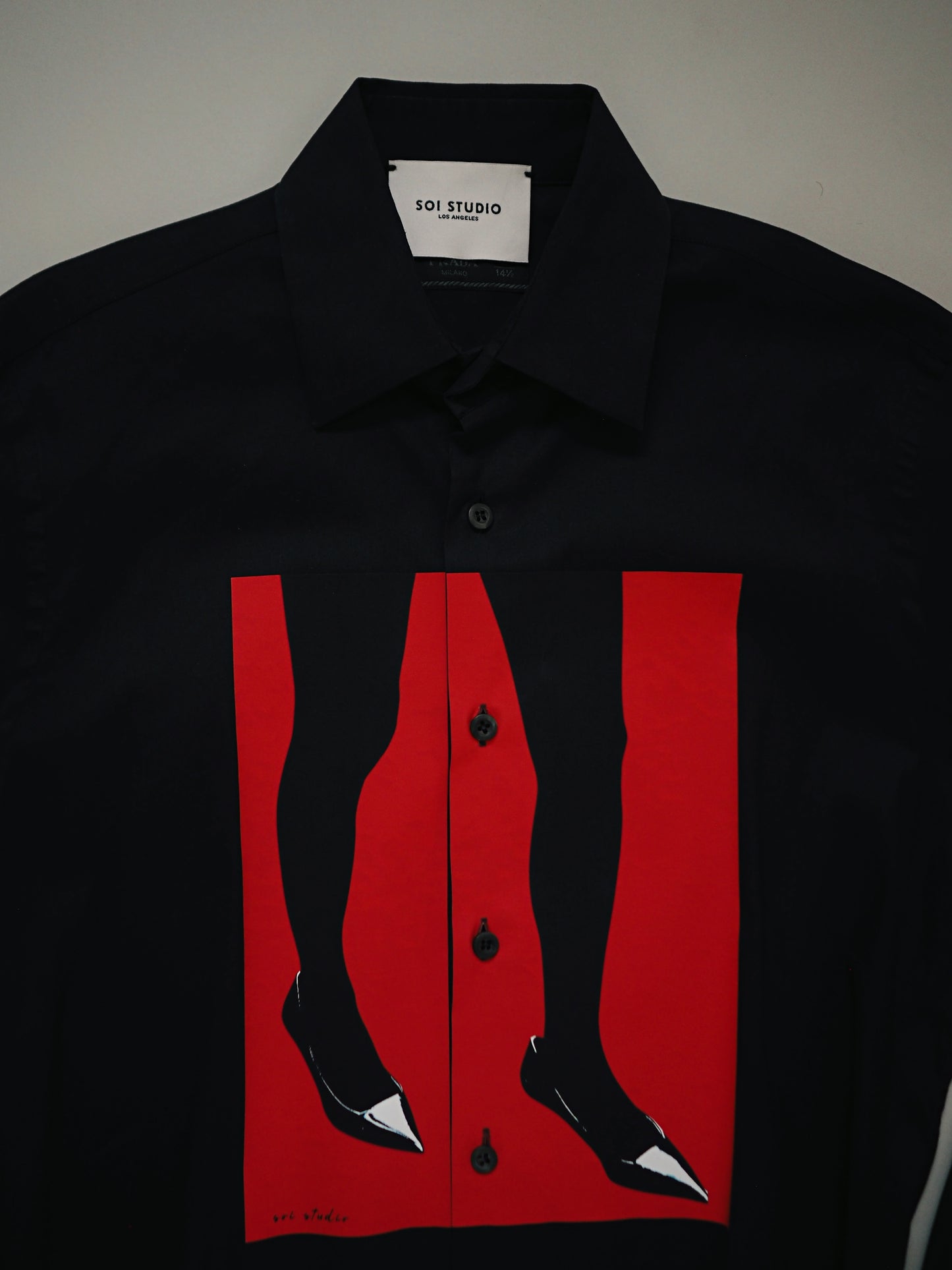 Reworked Printed Shirt #9