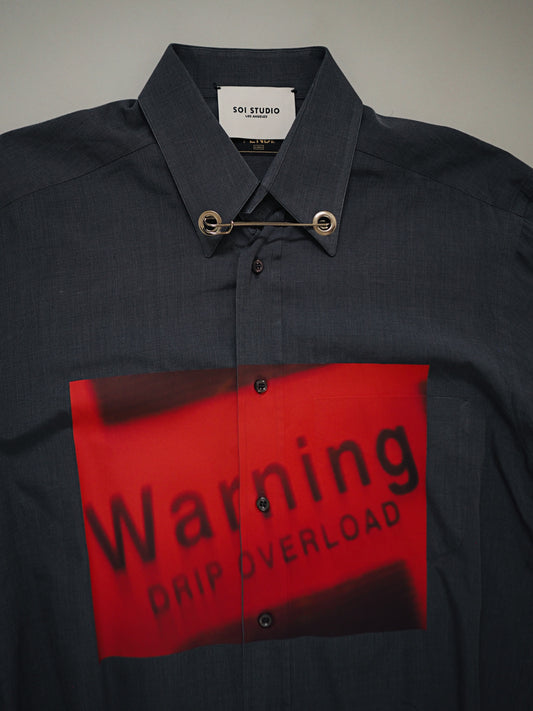 Reworked Printed Shirt #11