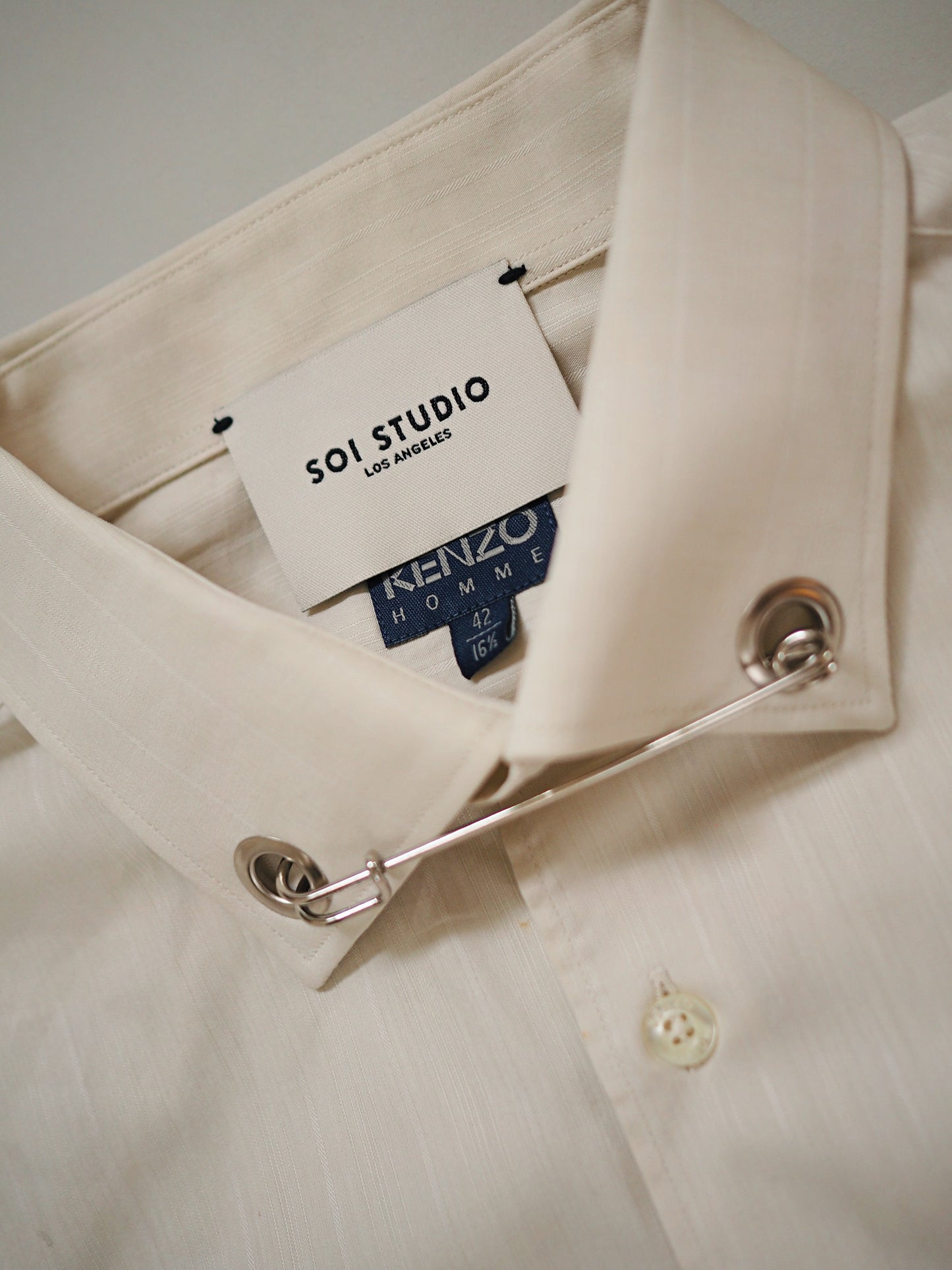 Reworked Printed Shirt #12