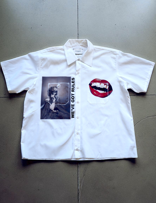 We Got Rules White Worker Shirt
