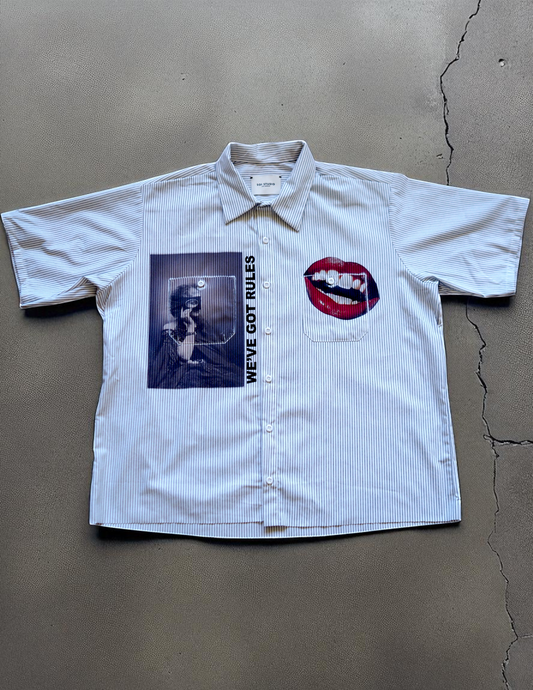 We Got Rules Striped Worker Shirt
