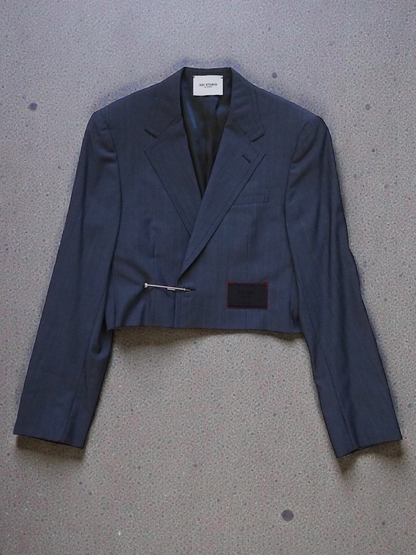 Reworked Designer Prada Jacket