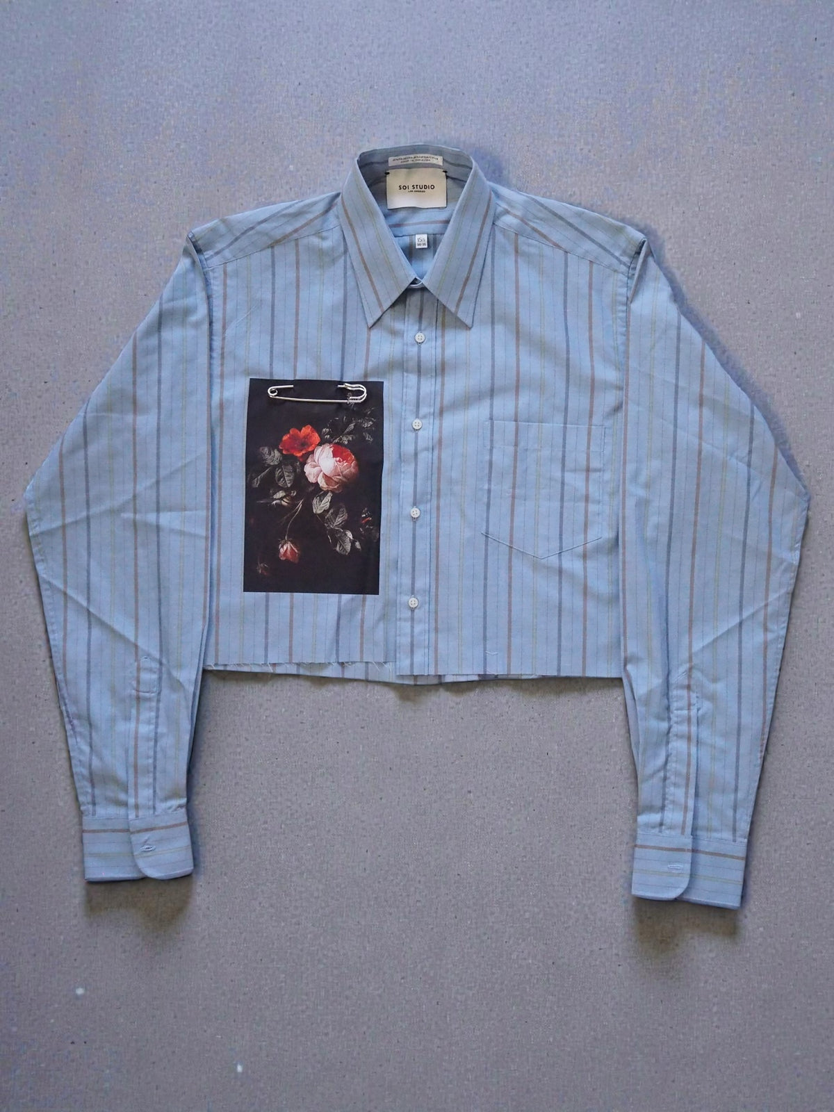 Reworked YSL Flower Shirt โ Soi Studio