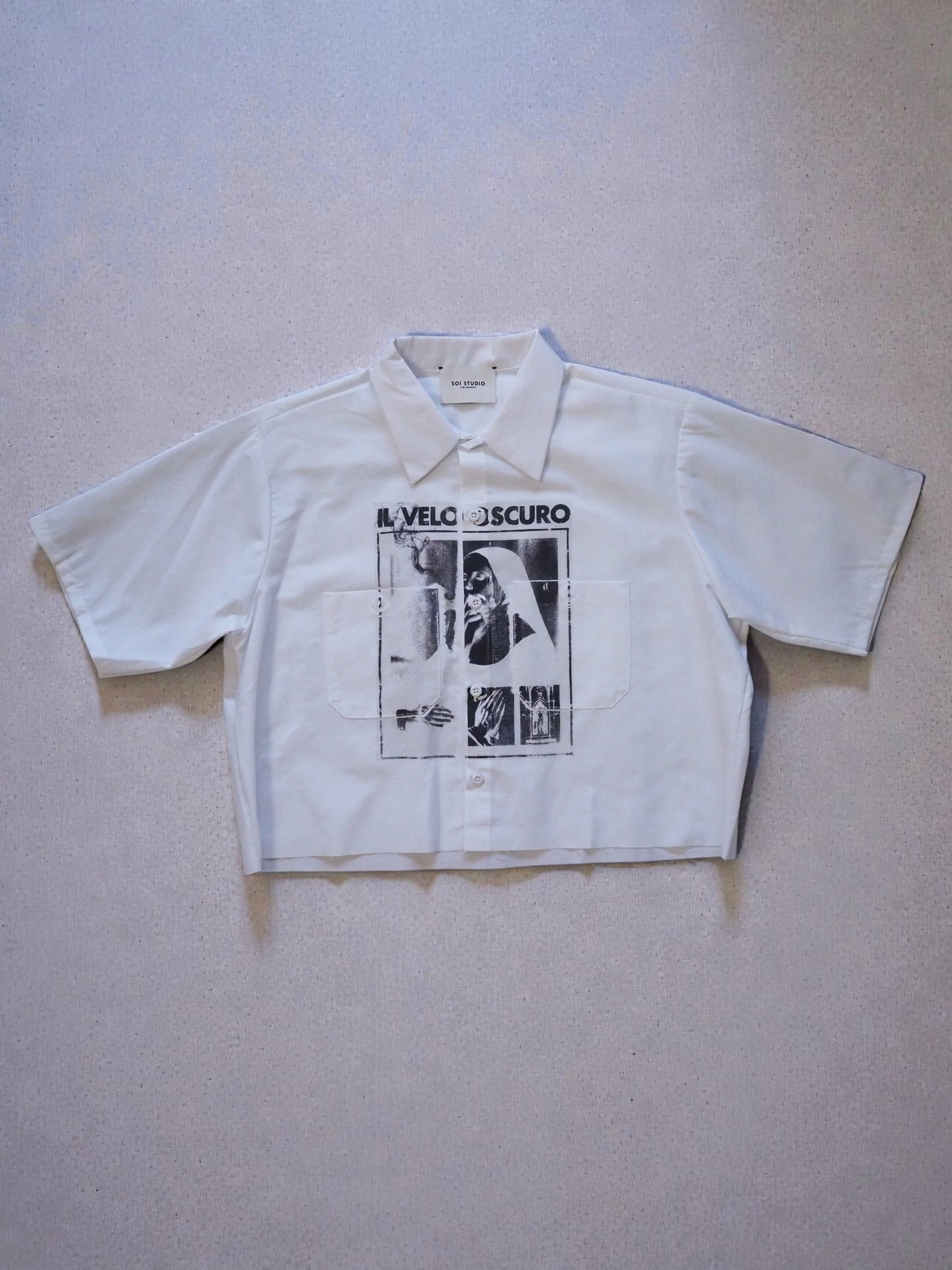 IL VELO OSCURO White Worker Shirt