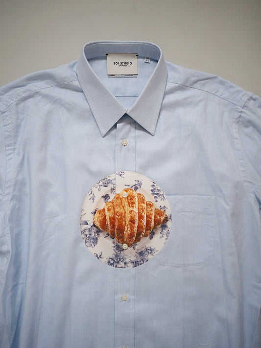 Reworked Printed Shirt #13