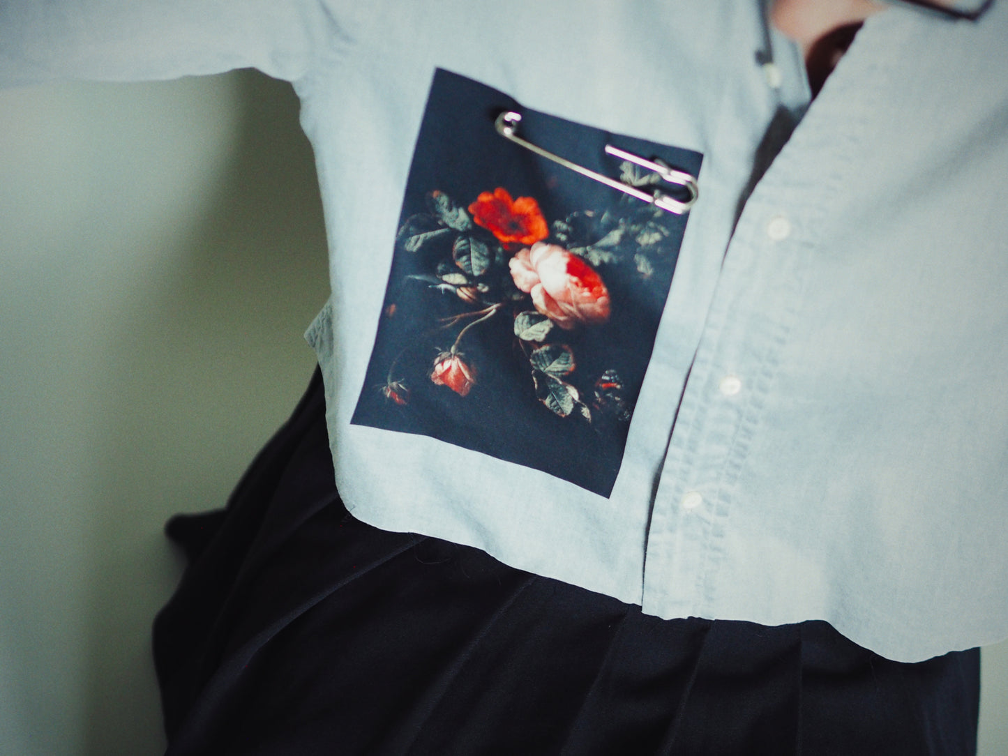 Reworked Printed Shirt #2